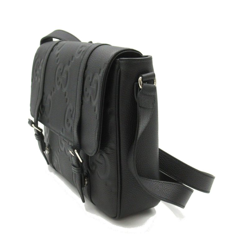 Gucci Jumbo GG Medium Messenger Bag Leather - Barde - Image 3