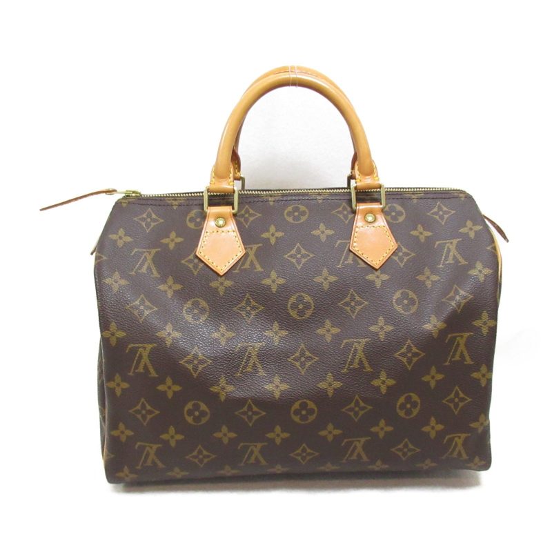 Louis Vuitton Speedy 30 Handbag Monogram Brown - Barde - Image 2
