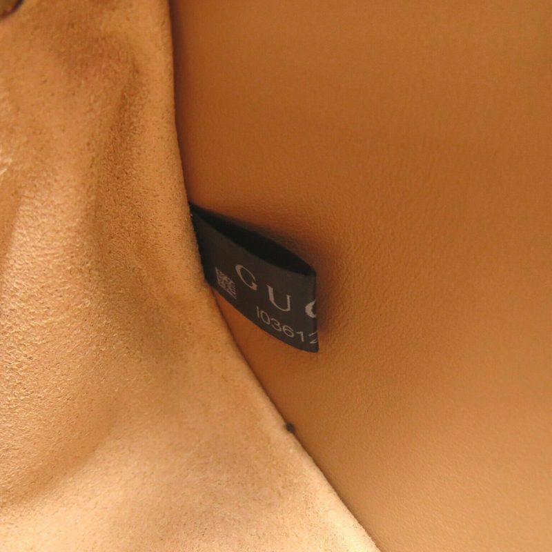 Gucci GG Marmont Leather Shoulder Bag - Barde - Image 9