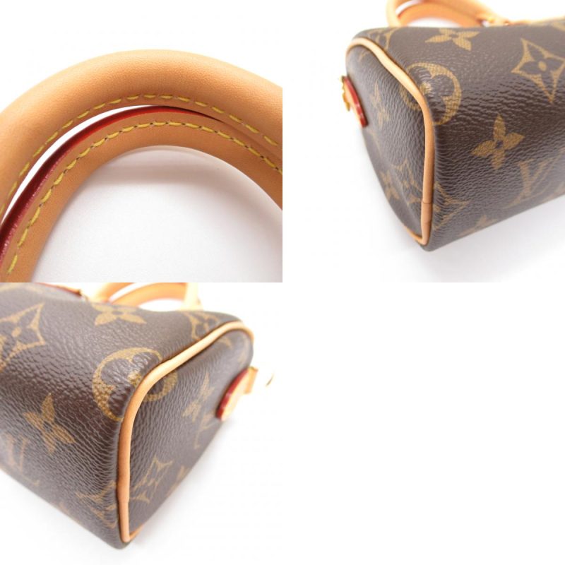 Louis Vuitton Nano Speedy Shoulder Bag Monogram - Barde - Image 10