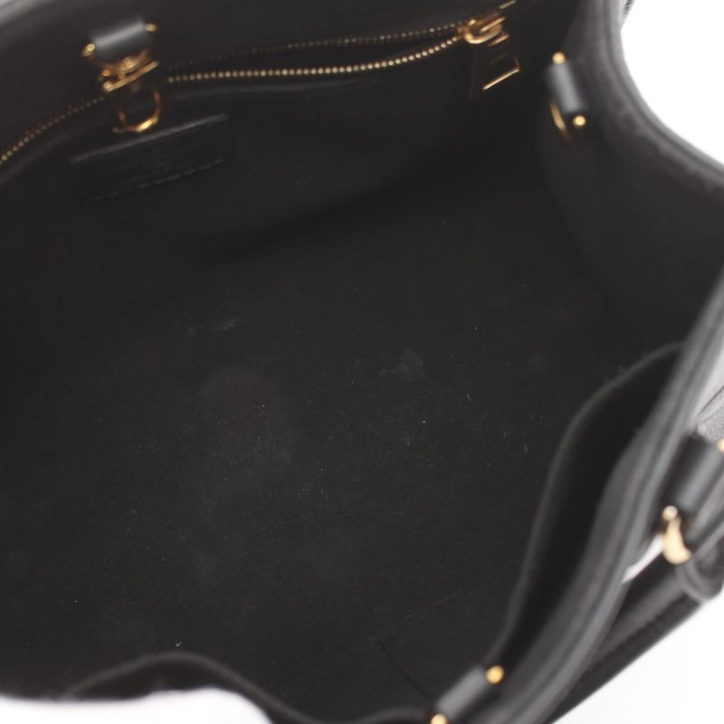 Louis Vuitton OnTheGo PM Monogram Noir Leather Handbag - Barde - Image 5