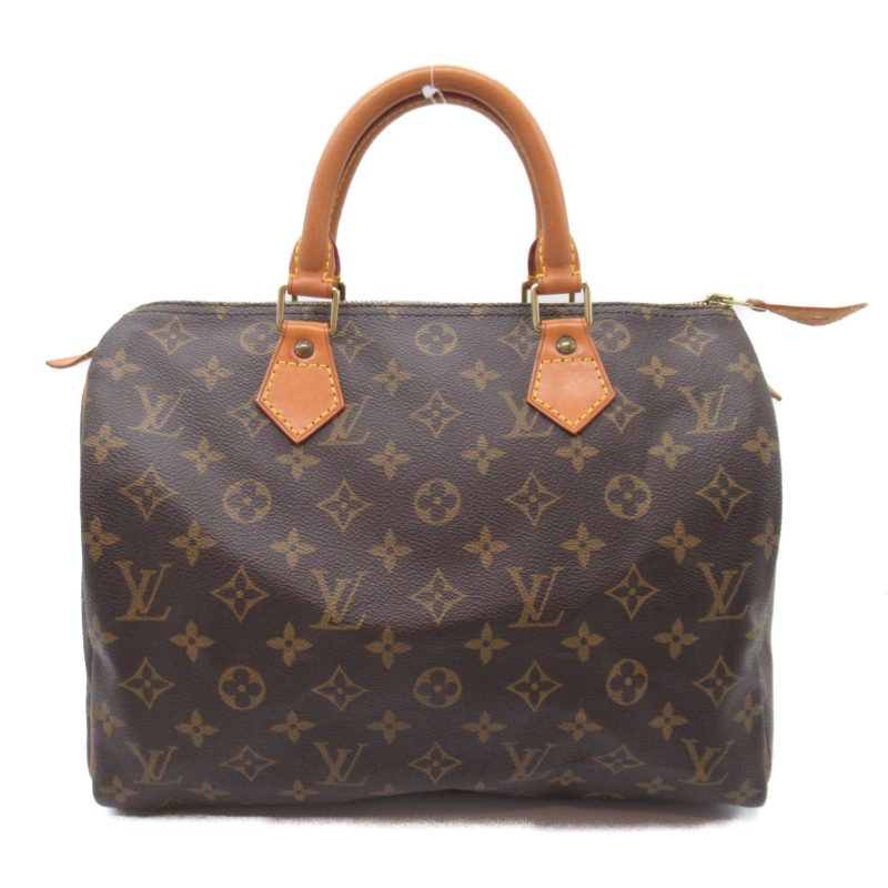 Louis Vuitton Speedy 30 Handbag Monogram Brown - Barde