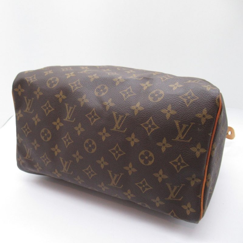 Louis Vuitton Speedy 30 Handbag Monogram Brown - Barde - Image 4