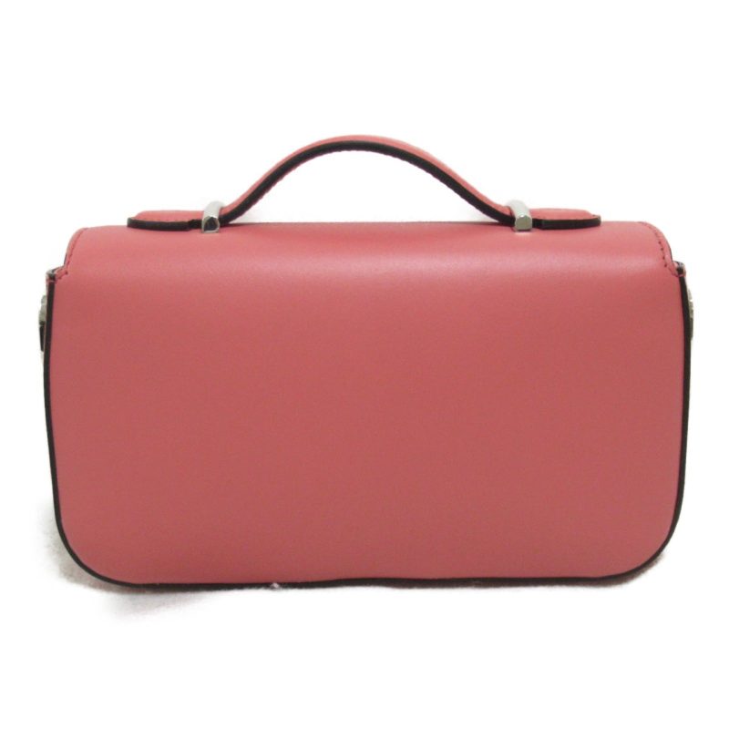 Gucci Mini Leather Shoulder Bag Pink - Barde - Image 2