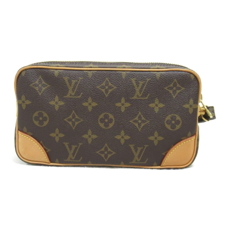 Louis Vuitton Monogram Clutch Bag Brown M51827 - Barde - Image 2