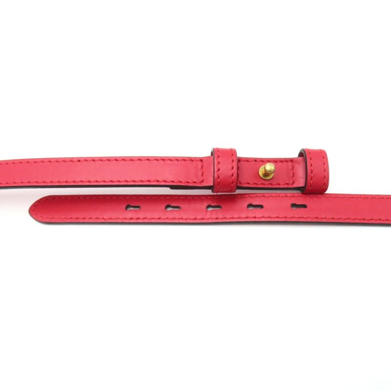 Gucci GG Marmont Small Shoulder Bag Quilted Leather Red - Barde - Image 9