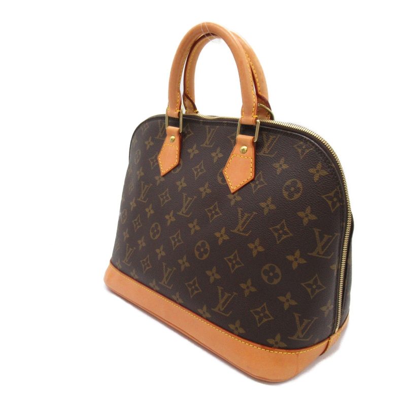 Louis Vuitton Alma Handbag Monogram Brown M51130 - Barde - Image 3