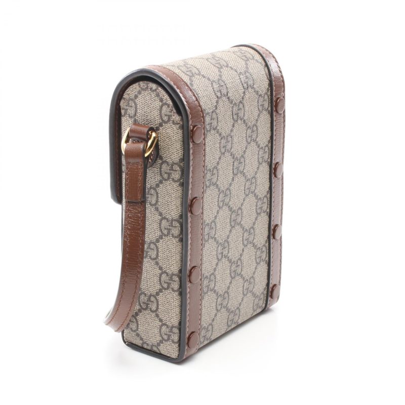 Gucci Horsebit 1955 Mini Bag PVC Canvas Leather - Barde - Image 2