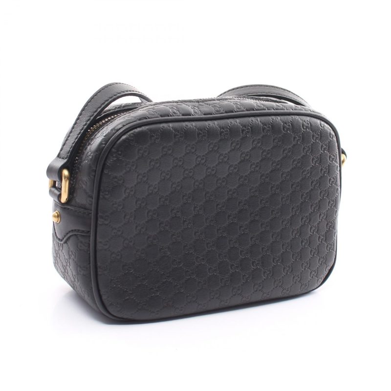 Gucci Leather Microguccissima Bamboo Shoulder Bag - Barde - Image 2