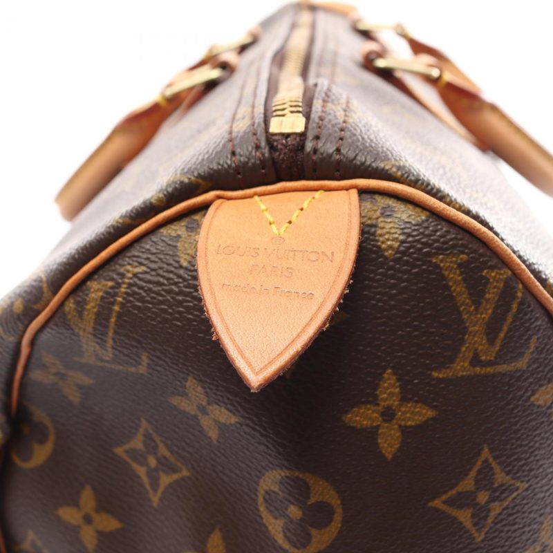 Louis Vuitton Speedy 40 Handbag Monogram Brown - Barde - Image 4
