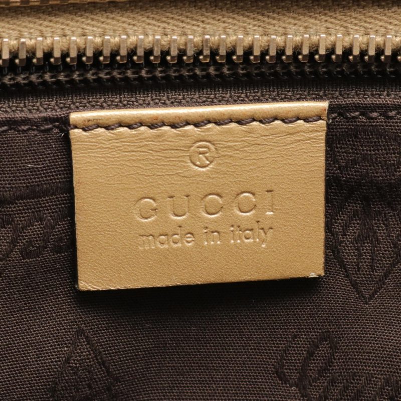 Gucci GG Imprime Tote Bag PVC Canvas Leather - Barde - Image 4
