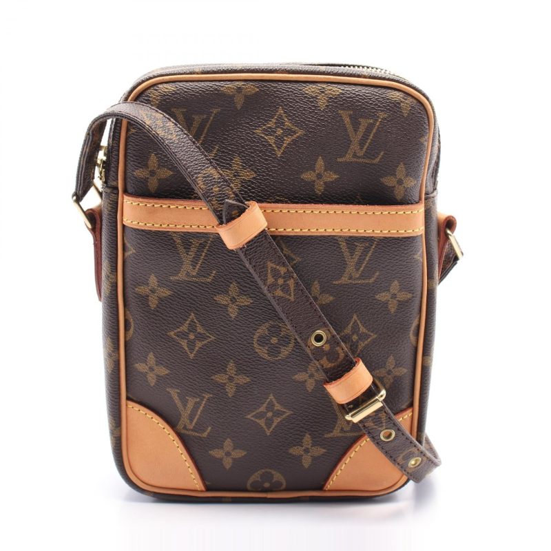 Louis Vuitton Danube Shoulder Bag Monogram Brown - Barde