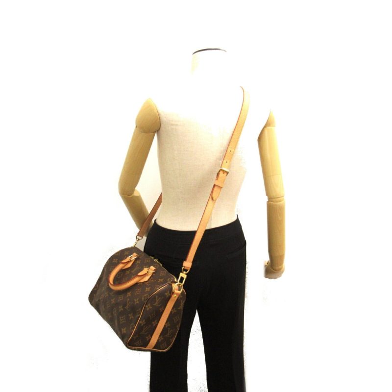 Louis Vuitton Speedy Bandouliere 25 Monogram Bag - Barde - Image 6
