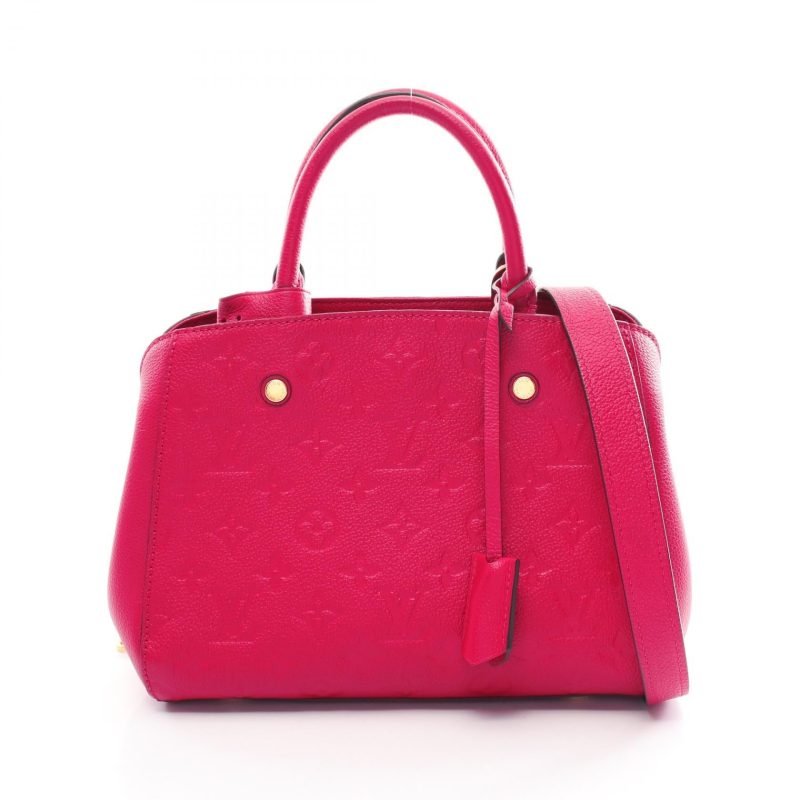 Louis Vuitton Montaigne BB Monogram Leather Handbag - Barde