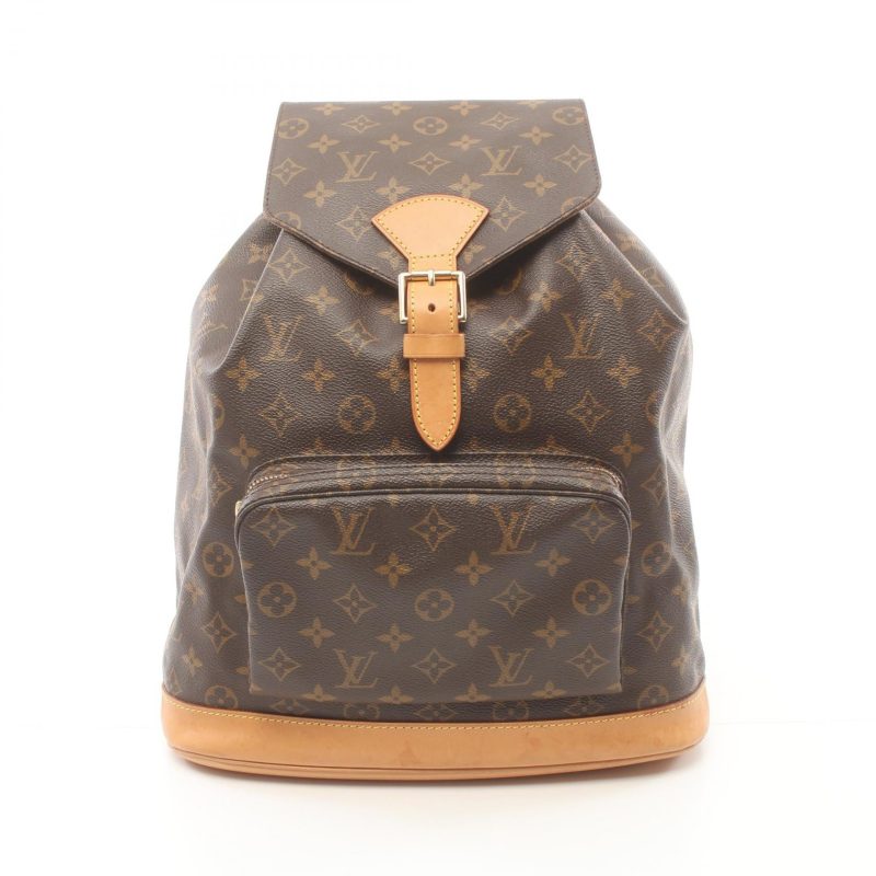 Louis Vuitton Monogram Canvas Leather Backpack M51135 - Barde