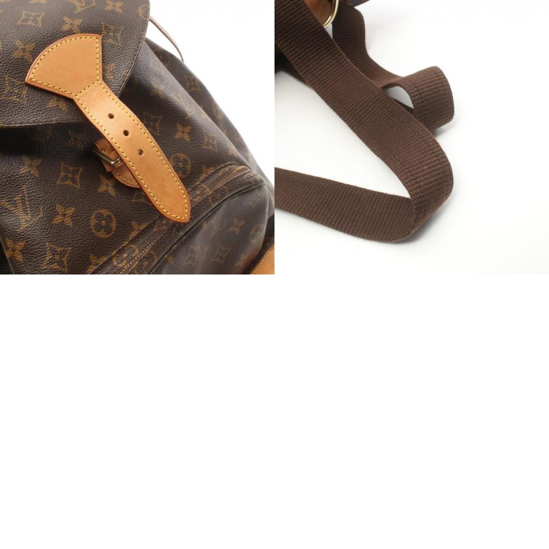 Louis Vuitton Monogram Canvas Leather Backpack M51135 - Barde - Image 10
