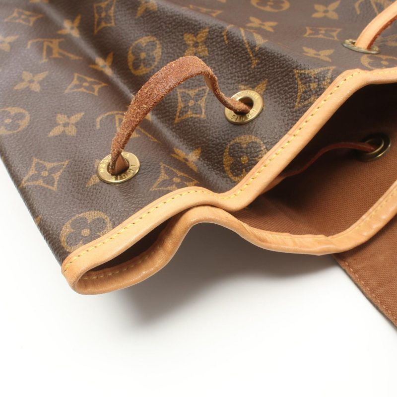 Louis Vuitton Monogram Canvas Leather Backpack M51135 - Barde - Image 6