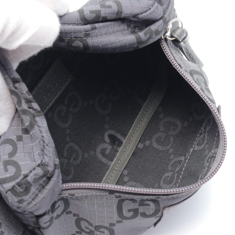 Gucci Nylon Leather GG Large Belt Bag - Barde - Image 3