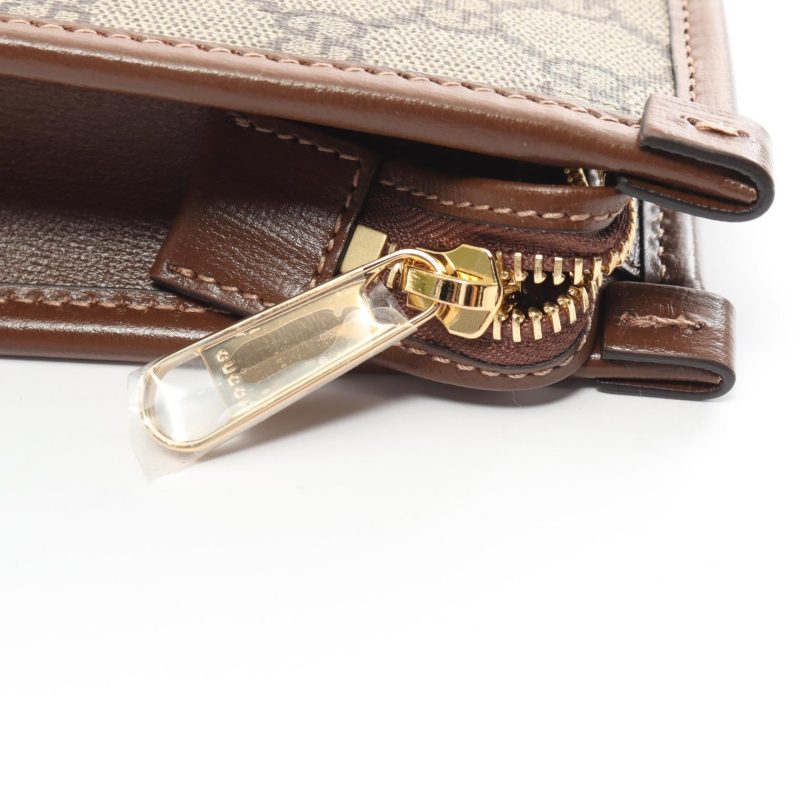 Gucci Interlocking G GG Supreme Clutch Bag - Barde - Image 5