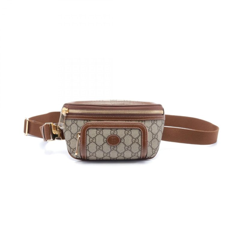 Gucci Interlocking G GG Supreme Belt Bag - Barde