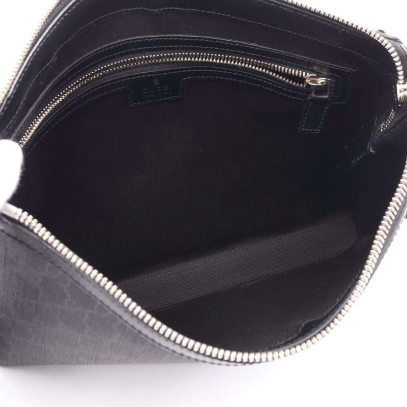 Gucci GG Supreme Shoulder Bag Leather - Barde - Image 3