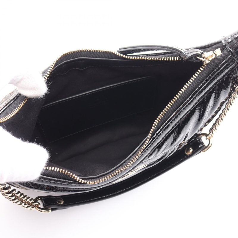 Gucci GG Marmont Small Patent Leather Shoulder Bag - Barde - Image 3