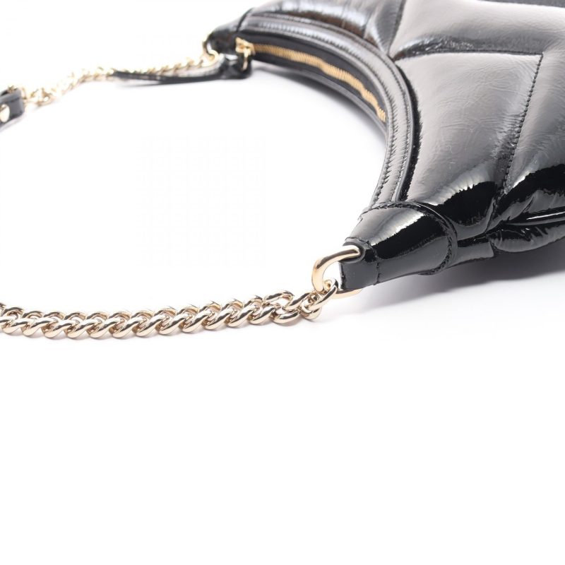 Gucci GG Marmont Small Patent Leather Shoulder Bag - Barde - Image 6