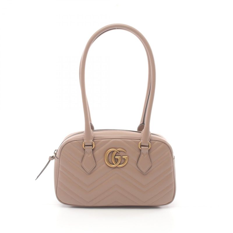 Gucci GG Marmont Small Top Handle Bag Pink - Barde