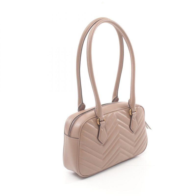 Gucci GG Marmont Small Top Handle Bag Pink - Barde - Image 2