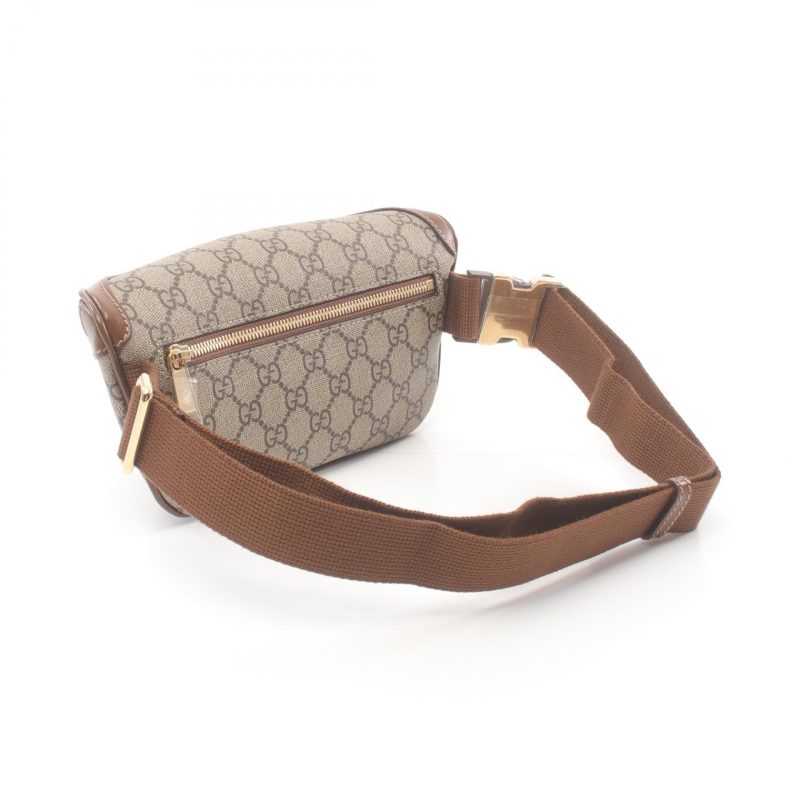 Gucci Interlocking G Belt Bag PVC Canvas Leather - Barde - Image 2