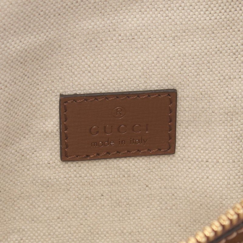 Gucci Interlocking G Belt Bag PVC Canvas Leather - Barde - Image 4