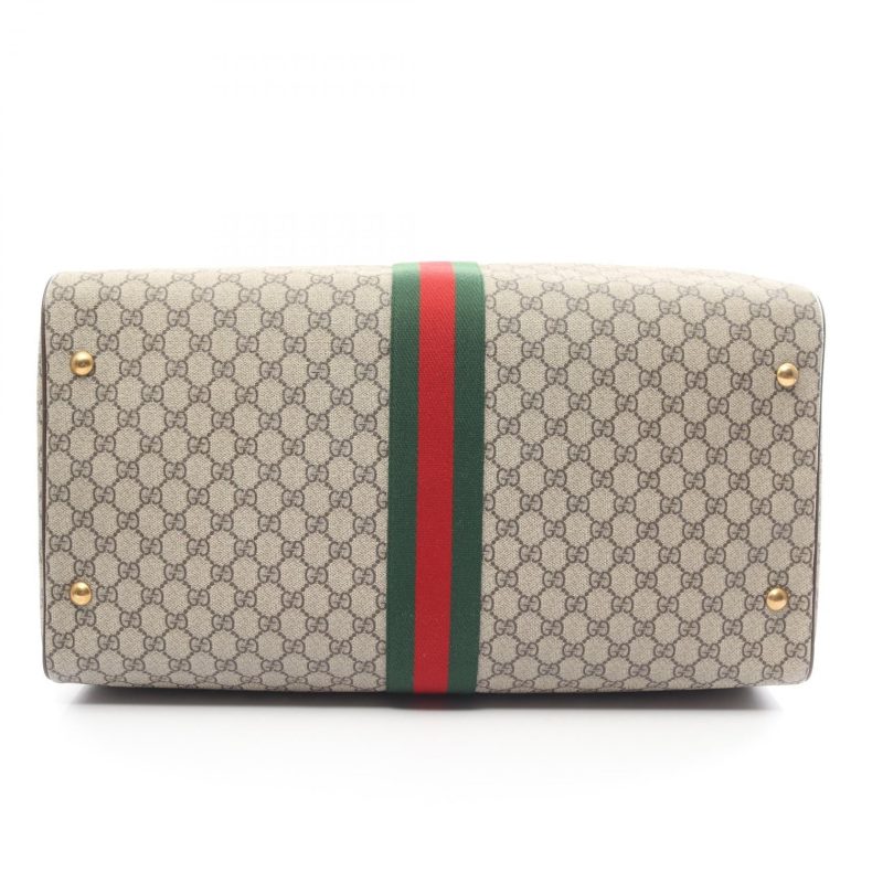 Gucci GG Supreme Boston Bag PVC Leather - Barde - Image 5