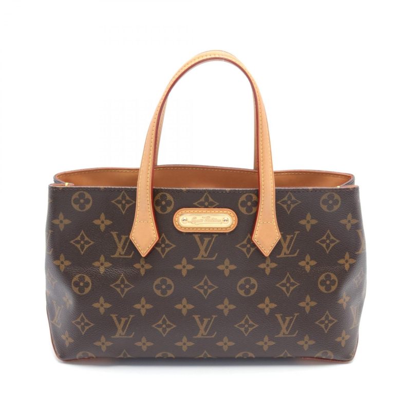 Louis Vuitton Wilshire PM Handbag Monogram Brown - Barde
