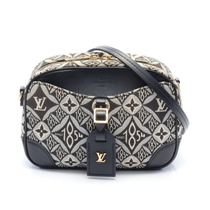 Louis Vuitton Monogram Jacquard Canvas Leather Shoulder Bag - Barde