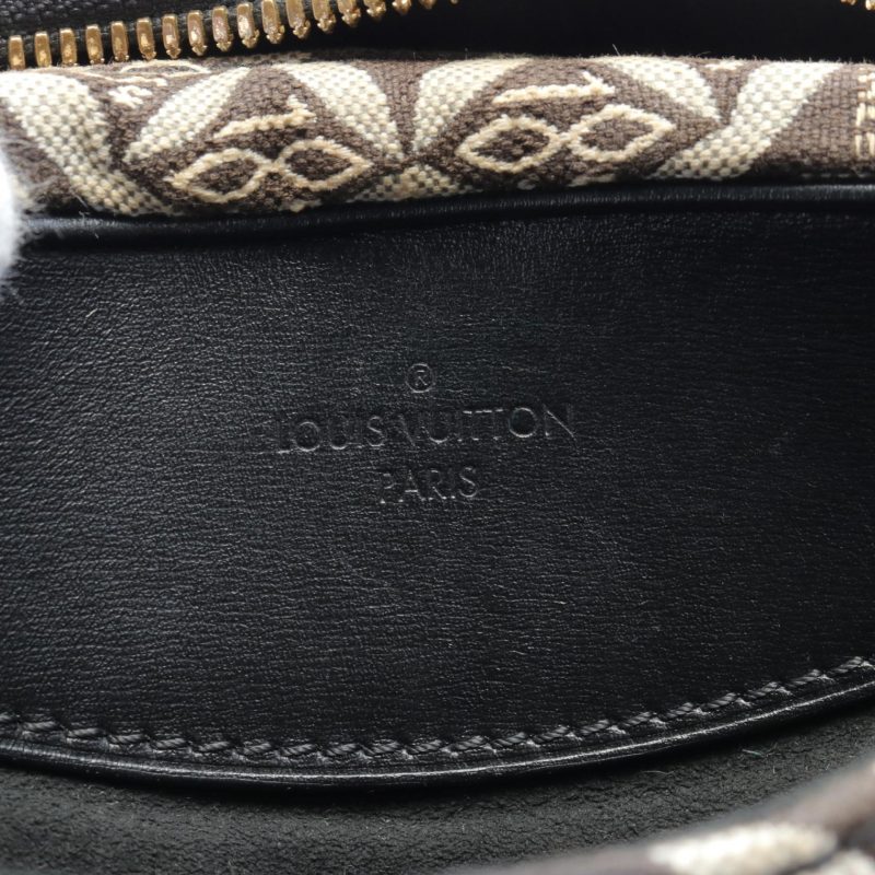 Louis Vuitton Monogram Jacquard Canvas Leather Shoulder Bag - Barde - Image 4