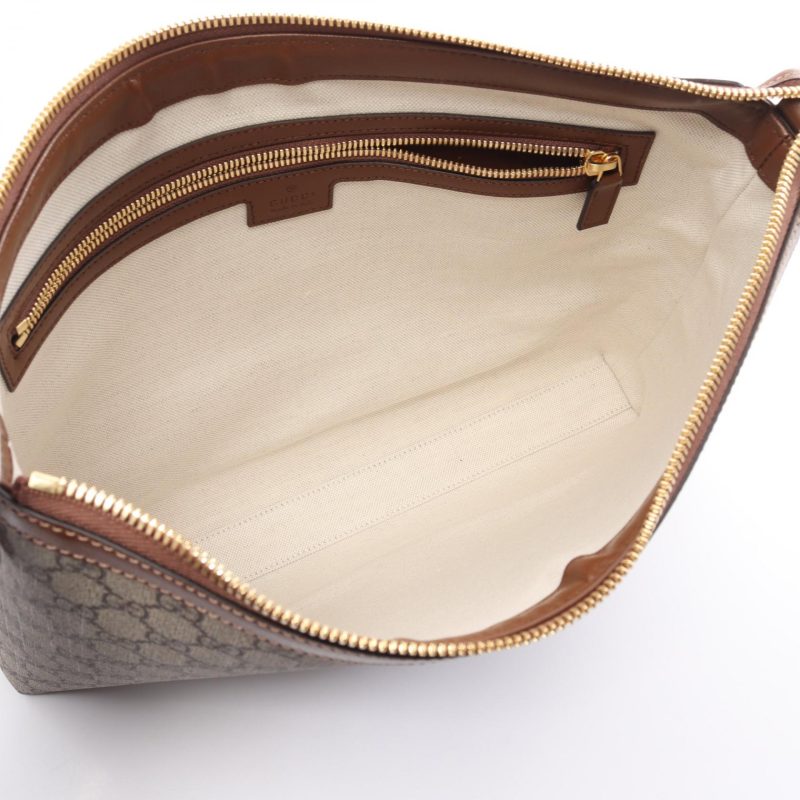 Gucci GG Supreme Shoulder Bag PVC Leather - Barde - Image 3