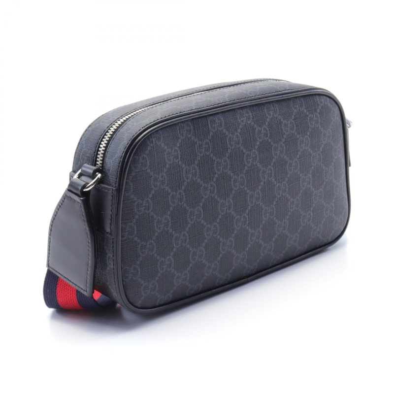 Gucci GG Supreme Shoulder Bag PVC Canvas Leather - Barde - Image 2