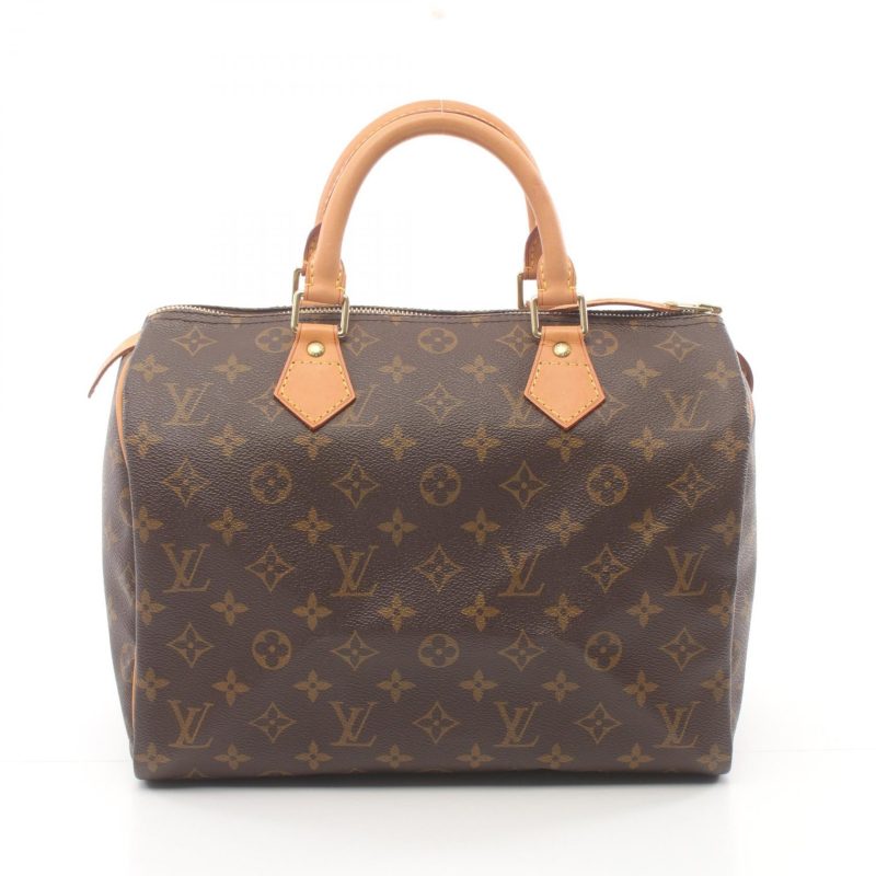 Louis Vuitton Speedy 30 Handbag Monogram Brown - Barde