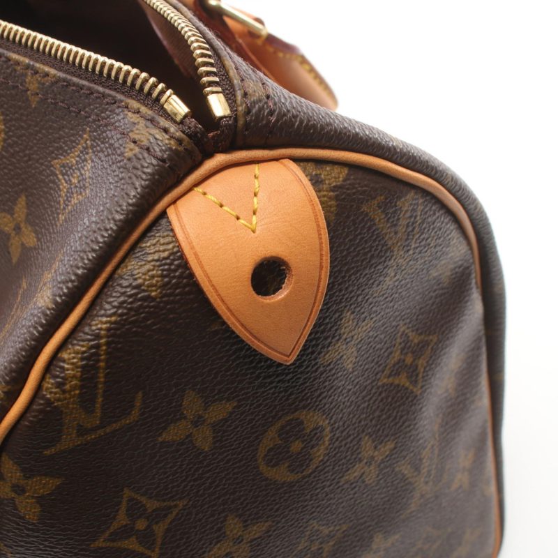 Louis Vuitton Speedy 30 Handbag Monogram Brown - Barde - Image 10