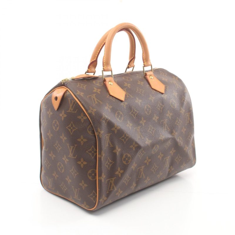 Louis Vuitton Speedy 30 Handbag Monogram Brown - Barde - Image 2