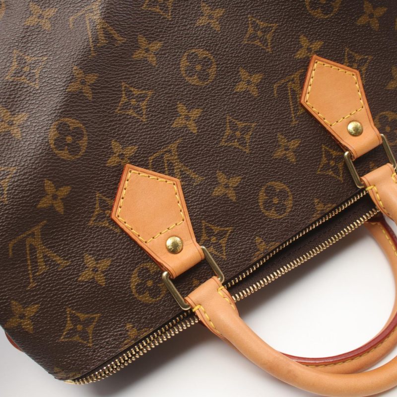 Louis Vuitton Speedy 30 Handbag Monogram Brown - Barde - Image 8