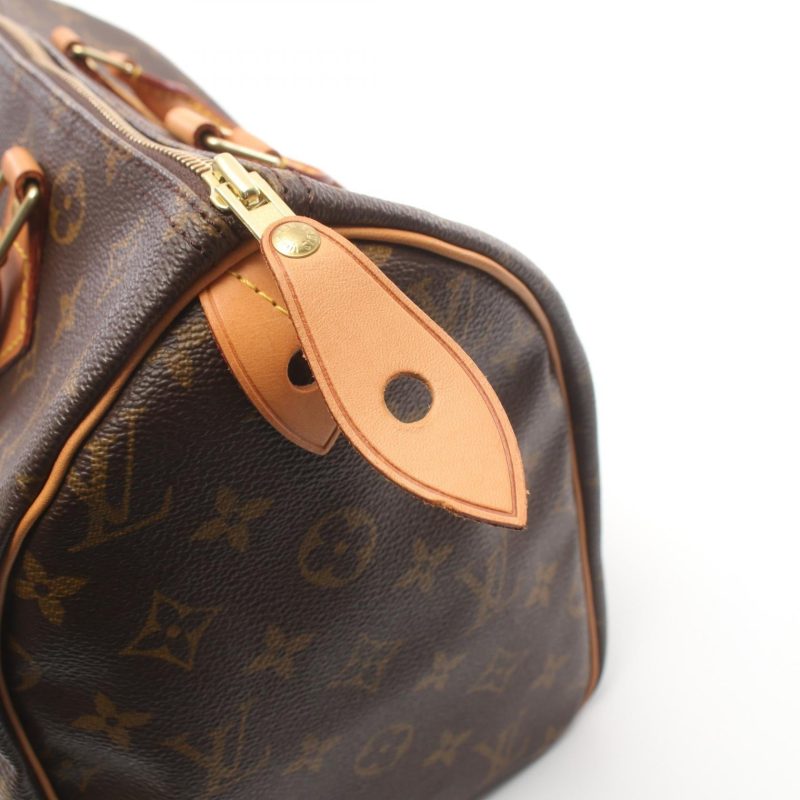 Louis Vuitton Speedy 30 Handbag Monogram Brown - Barde - Image 9