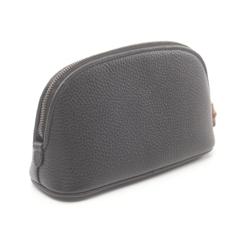 Gucci Leather Double G Pouch Clutch - Barde - Image 2