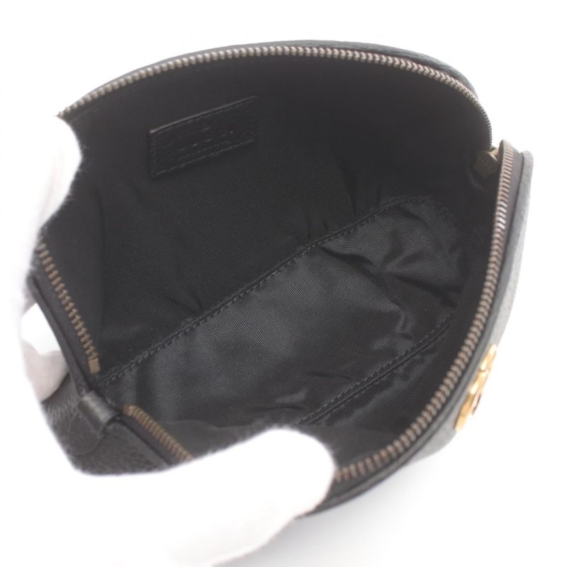 Gucci Leather Double G Pouch Clutch - Barde - Image 3