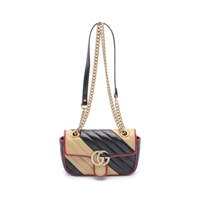 Gucci GG Marmont Leather Shoulder Bag - Barde