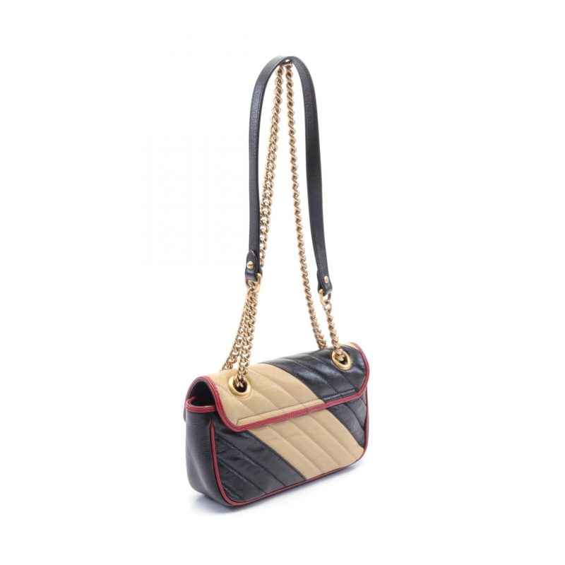 Gucci GG Marmont Leather Shoulder Bag - Barde - Image 2