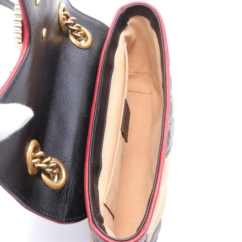 Gucci GG Marmont Leather Shoulder Bag - Barde - Image 3