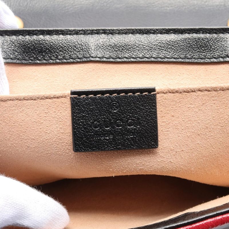 Gucci GG Marmont Leather Shoulder Bag - Barde - Image 4