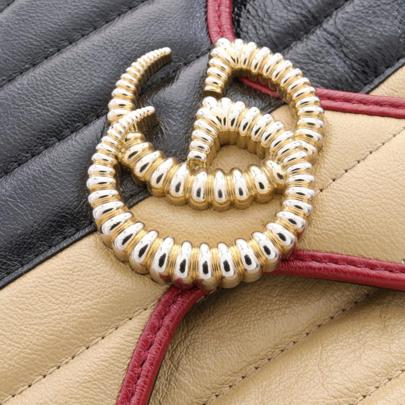 Gucci GG Marmont Leather Shoulder Bag - Barde - Image 5