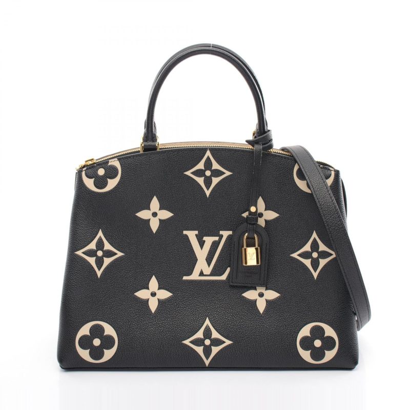 Louis Vuitton Grand Palais MM Bicolor Monogram Handbag - Barde